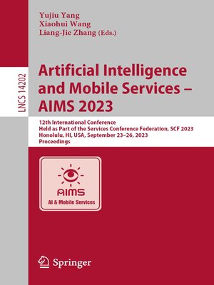 cover image of Artificial Intelligence and Mobile Services – AIMS 2023